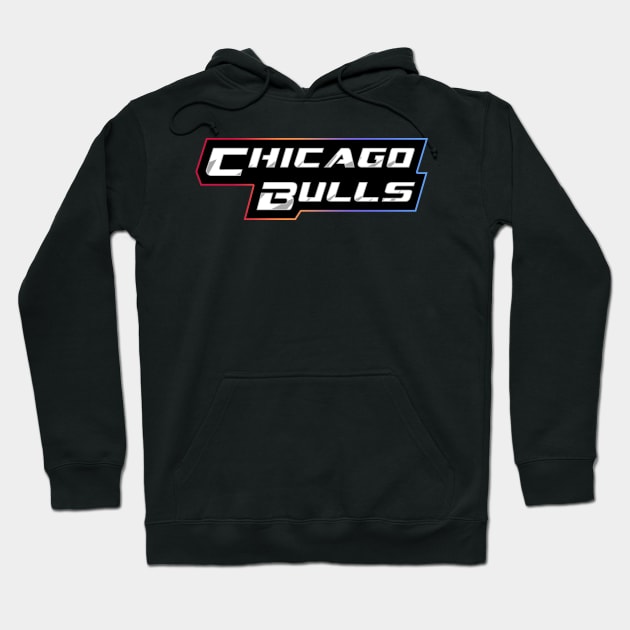 Chicago Bulls Basketball Team Hoodie by antarte